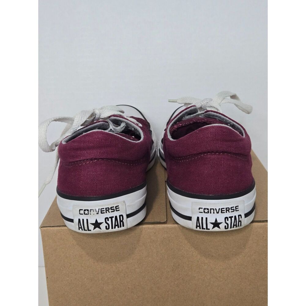 Converse Chuck Taylor All Star Low Top Sneakers | Women's Size 7 | Red White - Picture 4 of 8